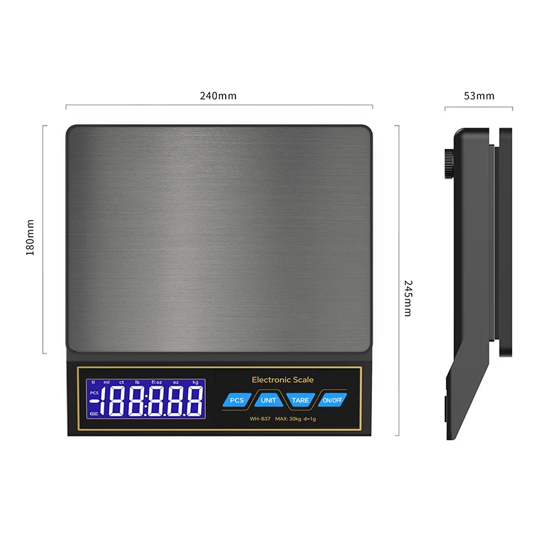 30kg/1g Digital Kitchen Scale  - Smart Home Utensils recension och pris