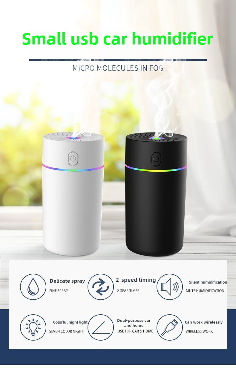350mL Smart Car Diffuser Humid - Smart Humidifier recension och pris