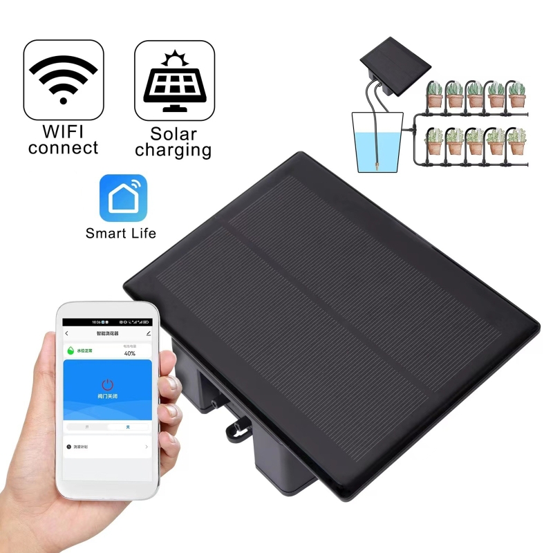 WIFI Solar Automatic Watering  - Smart Home Elements recension och pris