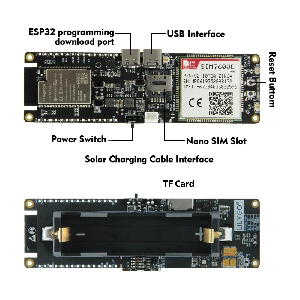 IN STOCK LILYGO T-SIM7600G-H R - Smart Home Esp32 recension och pris