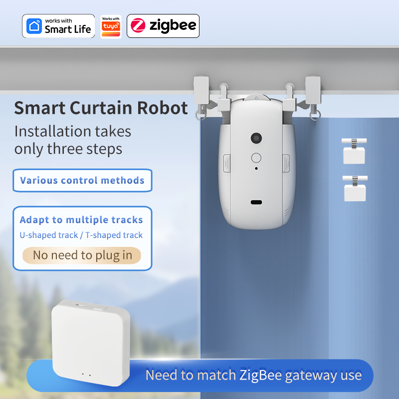 Zigbee Smart Curtain Driver Ro - Smart Home Elements recension och pris
