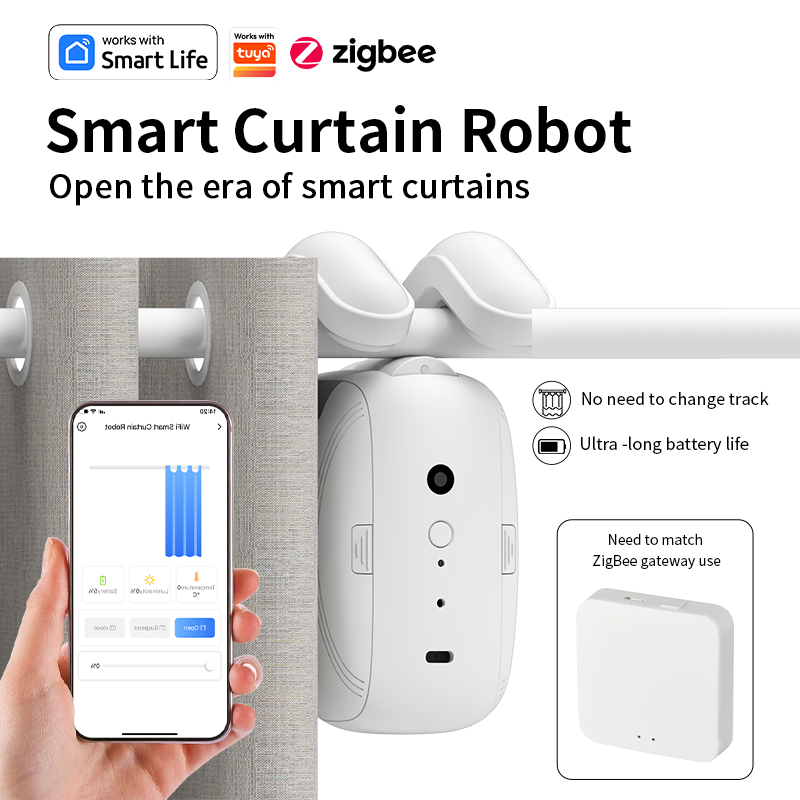 Zigbee Smart Curtain Driver Ro - Smart Home Elements recension och pris