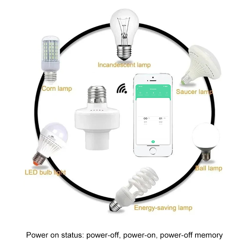 Tuya Smart E27 Socket Switch A - Smart Home Sistem recension och pris