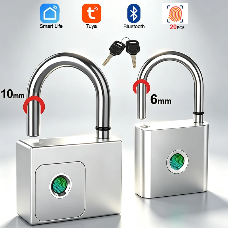 Fingerprint Padlock Bluetooth  - Smart Home Website recension och pris