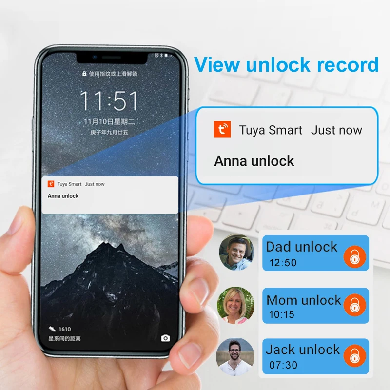 Fingerprint Padlock Bluetooth  - Smart Home Website recension och pris