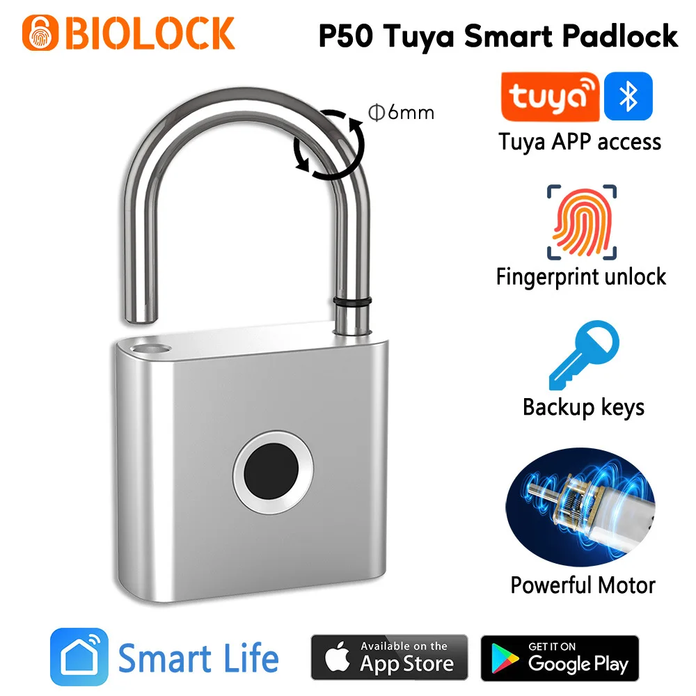 Fingerprint Padlock Bluetooth  - Smart Home Website recension och pris