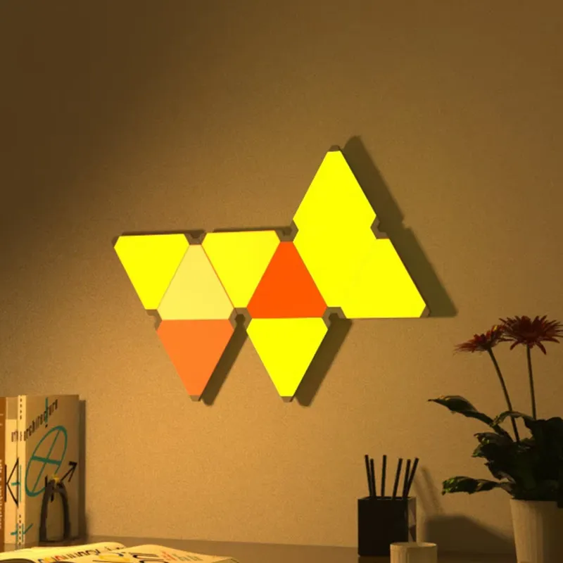 Banqcn Triangle LED Gaming Set - Smart Home Assistant recension och pris