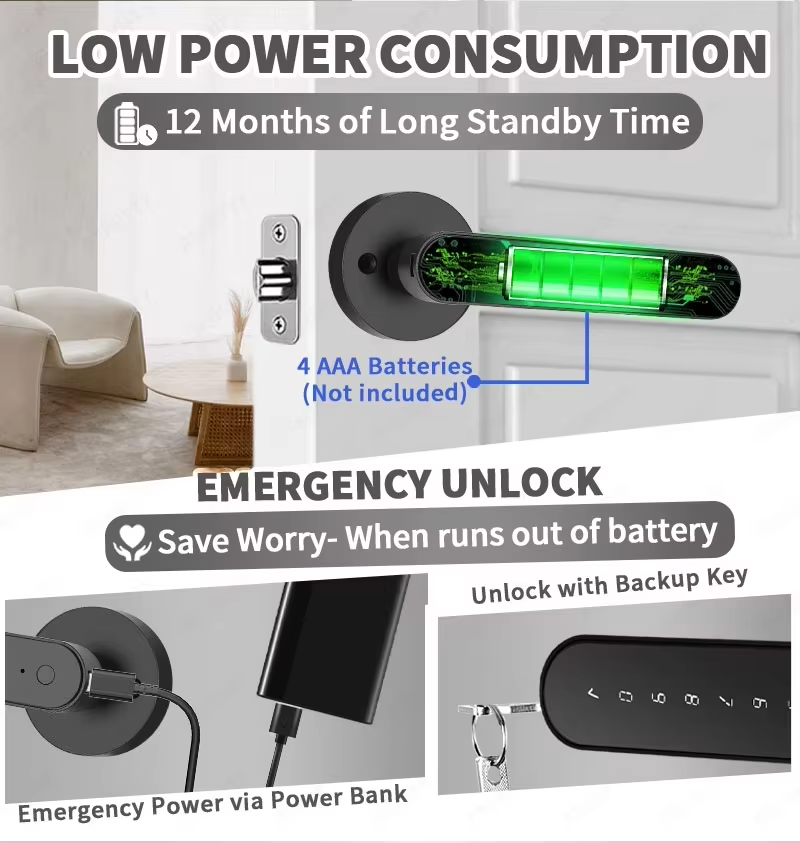 TTLock Smart Digital Door Lock - Smart Home Website recension och pris